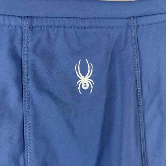 Spyder Blue Long Sleeve Tee Moisture-Wicking Fabric XL Activewear Athleisure - Picture 9 of 13
